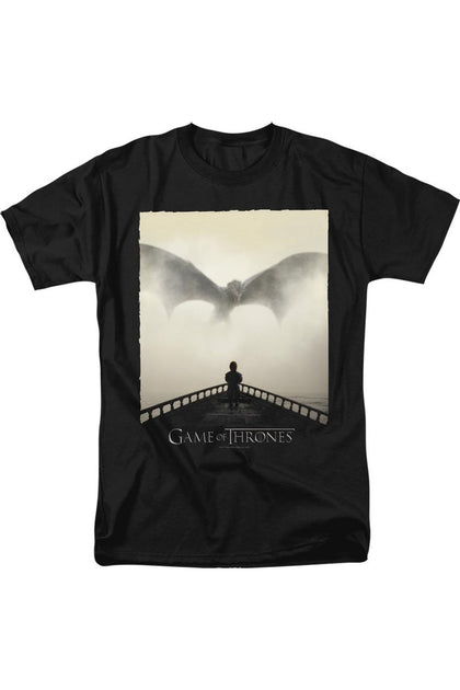 Gildan Game Of Thrones Dragon 1 T-Shirt Black Small 2