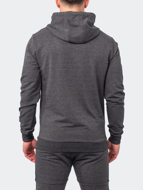Maceoo Square Hoodie Grey Blue XXXLarge 3
