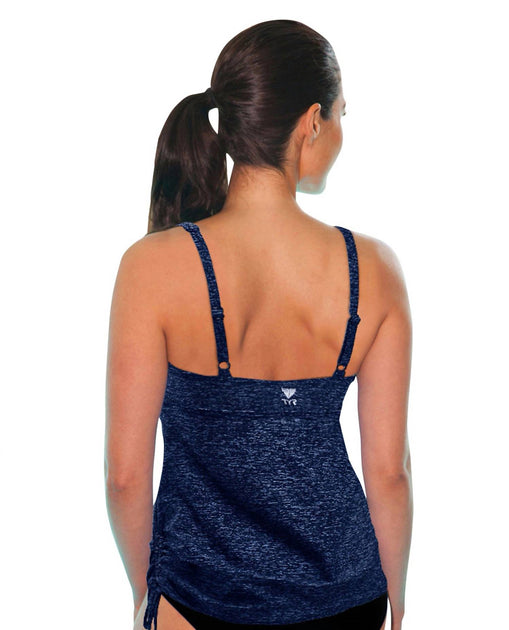 TYR Mantra Tankini Top Blue US 6 3