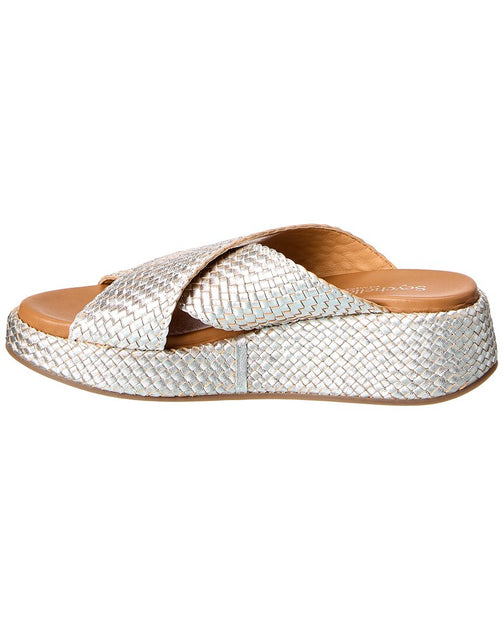 Seychelles Key West Platform Sandal Silver US 7 3