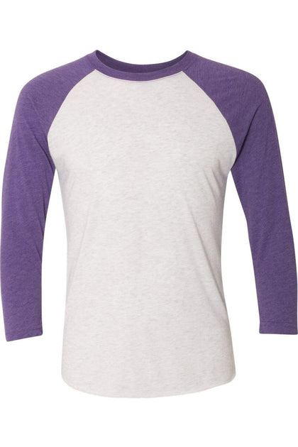 Next Level Triblend Three-Quarter Raglan T-Shirt Multi Medium 2