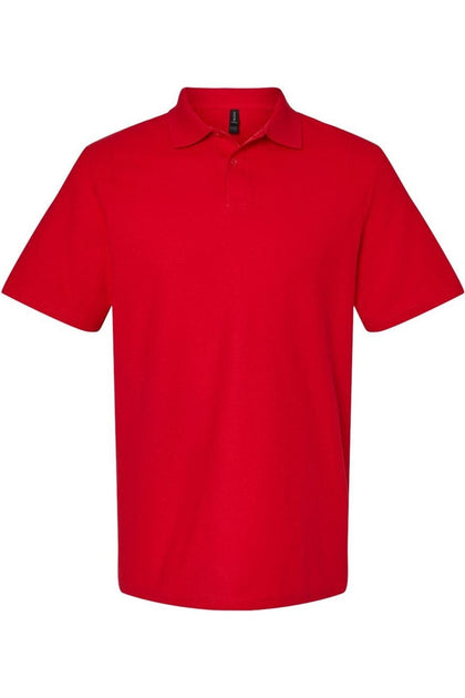 Gildan Softstyle Adult Pique Polo Rouge XLarge 2