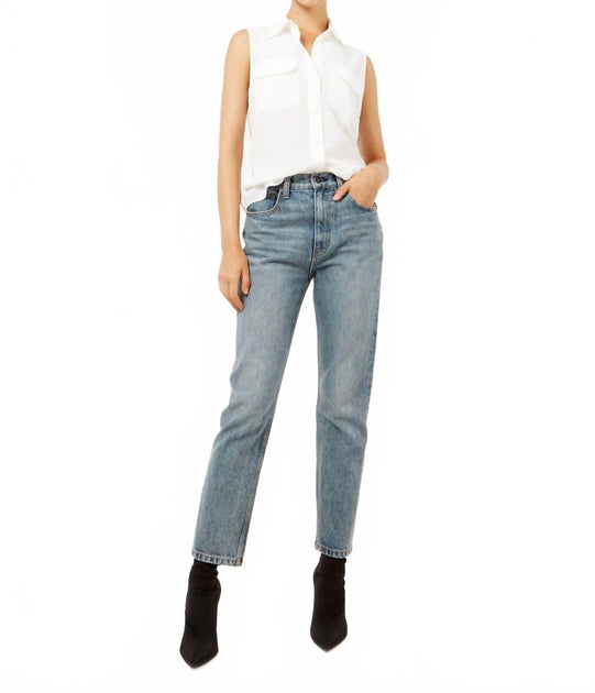 Equipment Signature Silk Top White Medium 2
