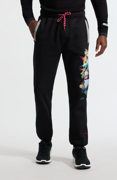 Ecko Unltd Spray Town Down Jogger Black XLarge 2