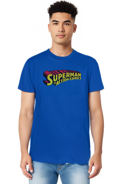 Gildan Superman T-Shirt Blue 5XL 4