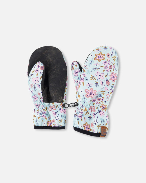 Deux par Deux Mid-Season Mittens Multi US 6 2