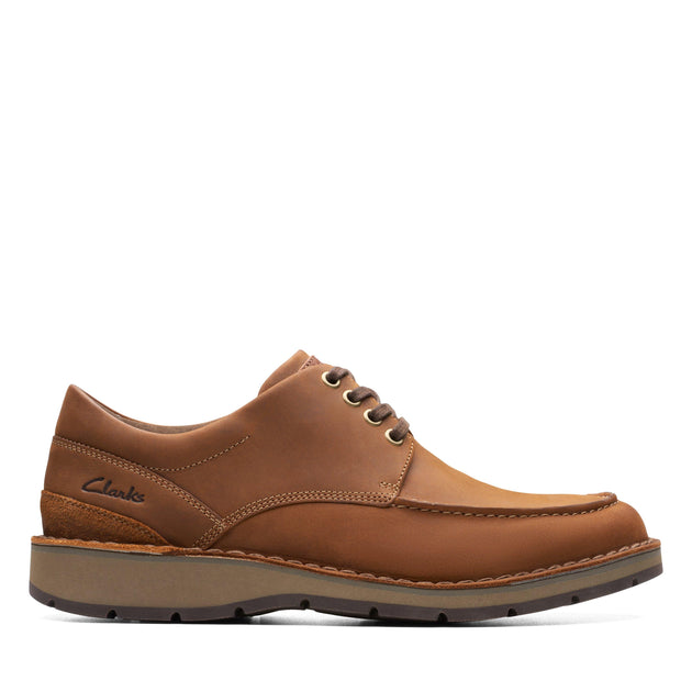 Clarks Gravelle Low Lace-Up Shoe Brown US 7.5 2