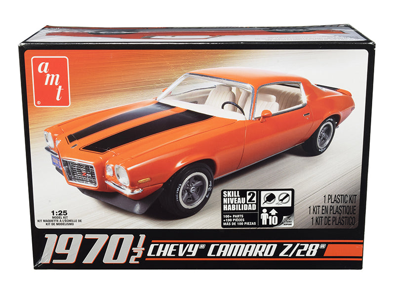 AMT 1970 1/2 Chevrolet Camaro Z/28 Model Kit Orange 1/25 Scale 2