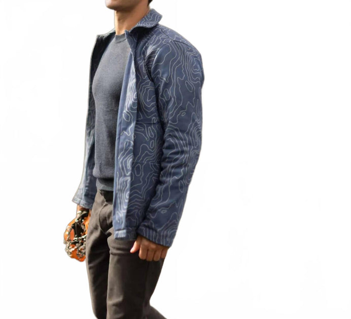 Alex Crane Kite Jacket Blue Large 2