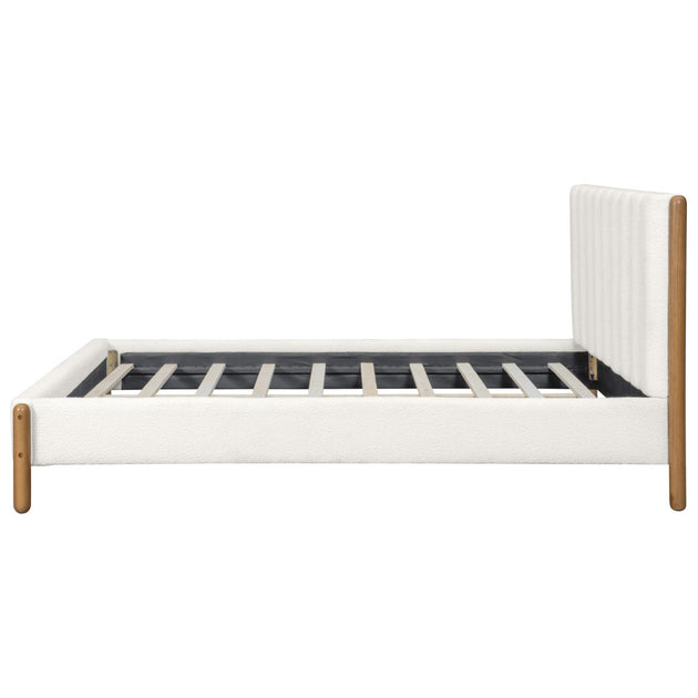 Streamdale Queen Bed Frame White 4