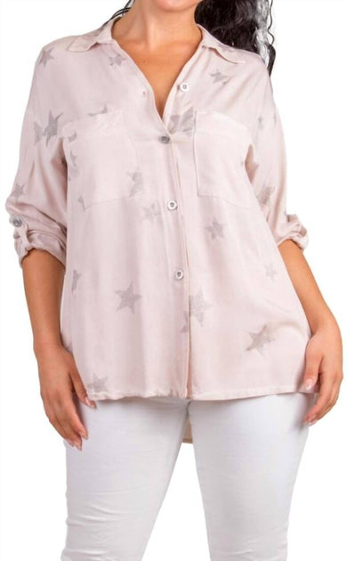 GIGI MODA Spazio Shirt Pink One Size 2