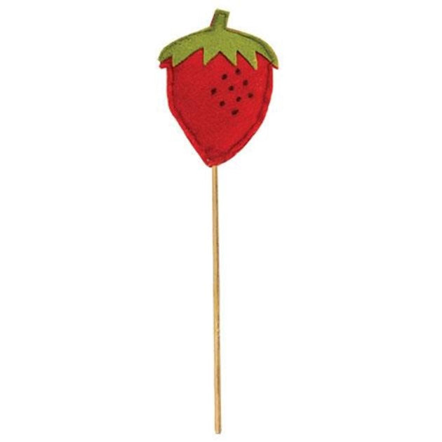 Hivvago Felt Strawberry Decor Red 2