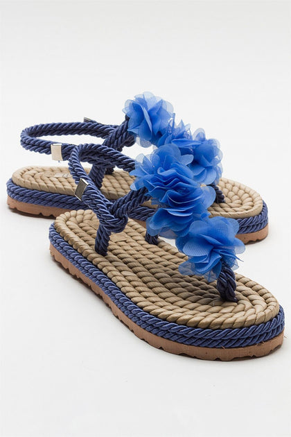 Prologue Shoes SANTRA Thong Sandals Multi US 6 2