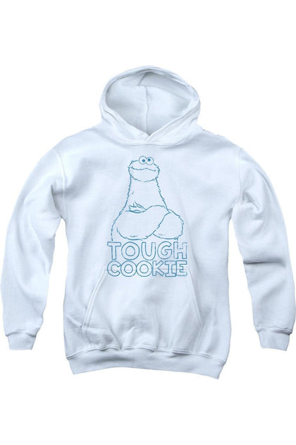 Gildan Sesame Street Tough Cookie Jugendlicher Pullover Kapuzenpulli Blau XLarge 2