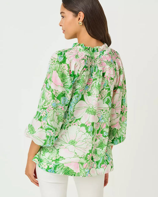 Lilly Pulitzer Lourdes Top Multi Medium 3