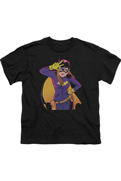 Gildan Batman Batgirl Moves Short Sleeve Tee Black XSmall 2