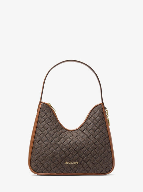 Michael Kors Nayla Small Hobo Shoulder Bag Brown One Size 2