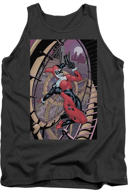 Gildan Batman Harley First Tank Top Black XL 2