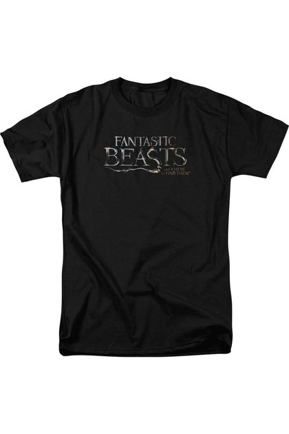 Gildan Fantastic Beasts Logo T-Shirt Black 4XLarge 2