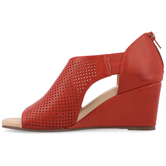 Journee Collection Aretha Wedge Green US 8 3