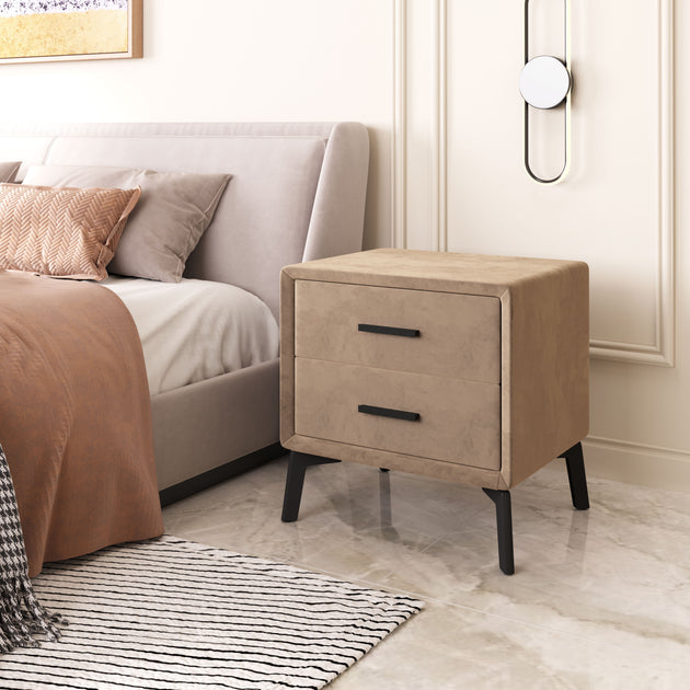 Hivvago Montana Side Table Brown 3