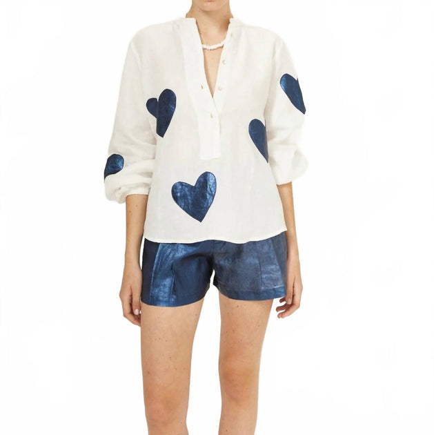 lanhtropy Cupid Linen Shirt Off-White XSmall 3