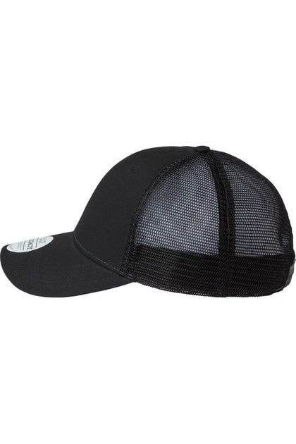 LEGACY Lo-Pro Snapback Trucker Cap Black 4