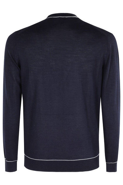 Eleventy Crewneck Sweater Blue XXL 3