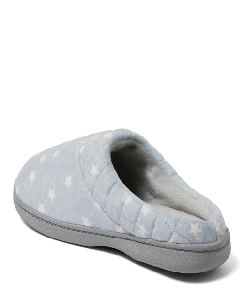 Dearfoams Darcy Velour Clog Slipper Multi XLarge 5