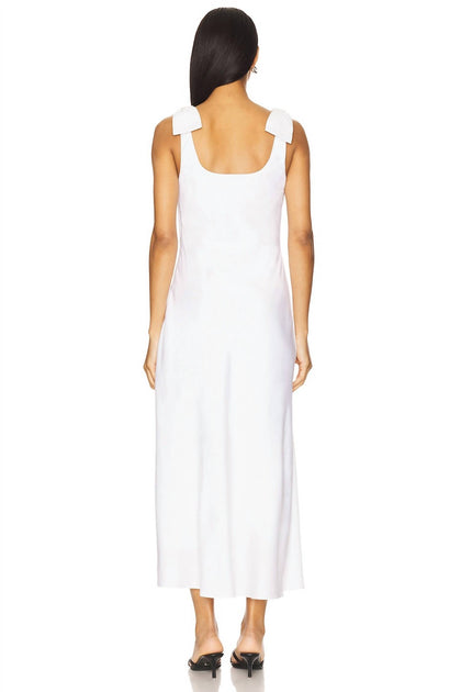 ASTR Kateleya Midi Dress White XS 4