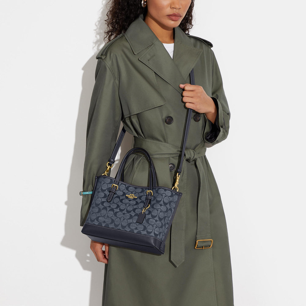 Coach Outlet Mollie Tote 25 In Signature Chambray | ShopSimon