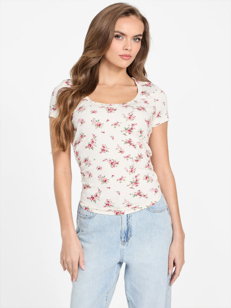 Guess Factory Rylie Top White Large 2