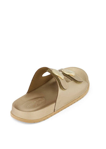 Andrea Women's Footbed Sandals Beige US 8 3