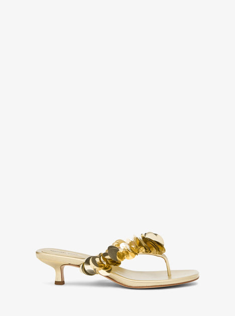 Michael Kors Loretta Sandal Silver US 11 3