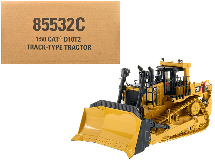 CAT Caterpillar D10T2 Kettenraupe mit Bediener "Core Classics Series" 1/50 Druckgussmodell 3