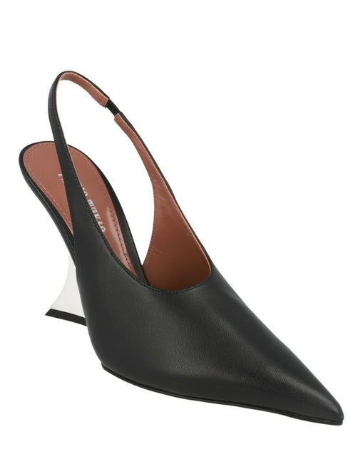 Paris Texas Nina Slingback Wedge Heels Black EU 41 4
