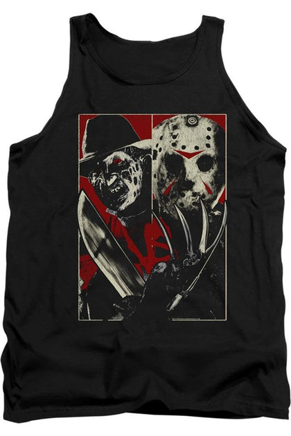 Gildan Freddy vs Jason Tank Top Black XL 2