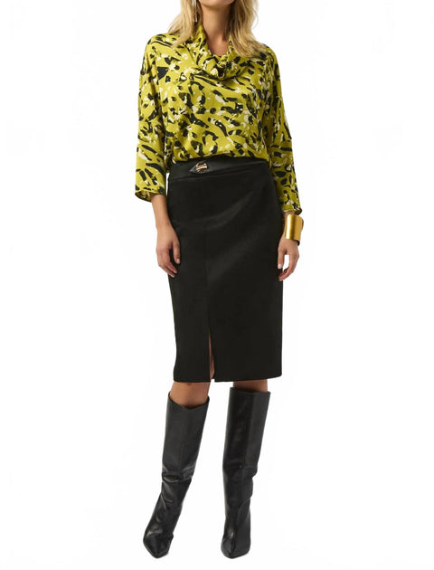 Joseph Ribkoff Pencil Skirt Black US 6 2