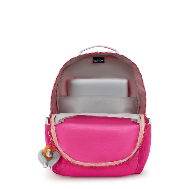 Sac à dos pour ordinateur portable Kipling Seoul Large 15 pouces Multi 4