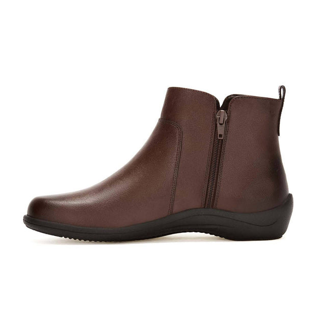 Andrea Women's Comfort Booties Brown US 7 3