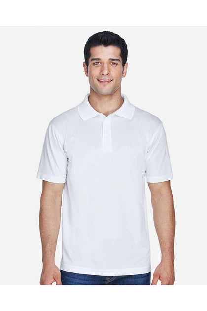 Harriton Polyester Jersey Polo White 4XLarge 4