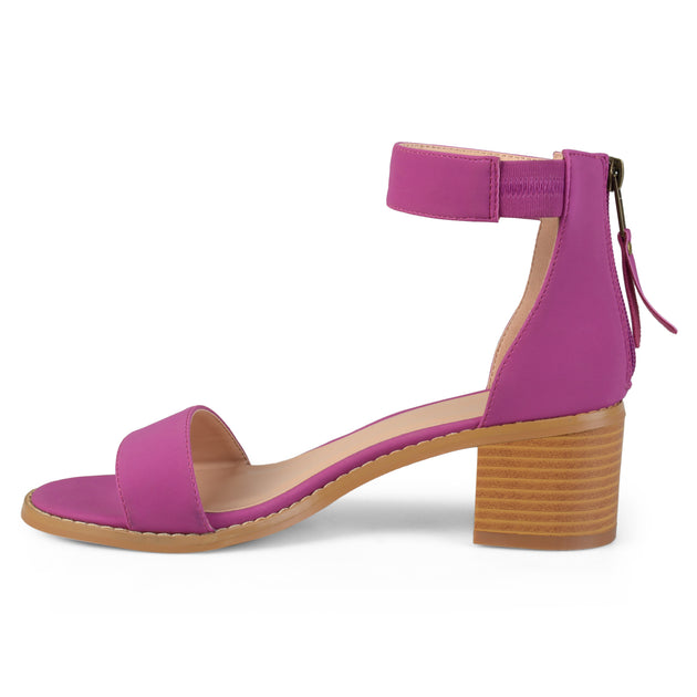 Journee Collection Percy Sandal Purple US 6.5 3
