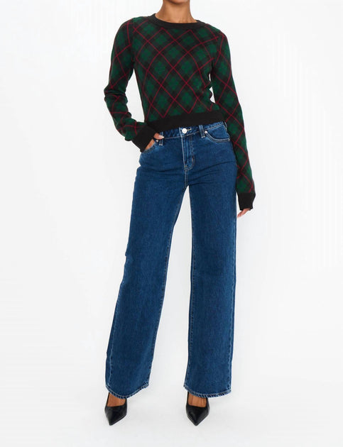 Show Me Your Mumu Tuck Sweater Green XSmall 3