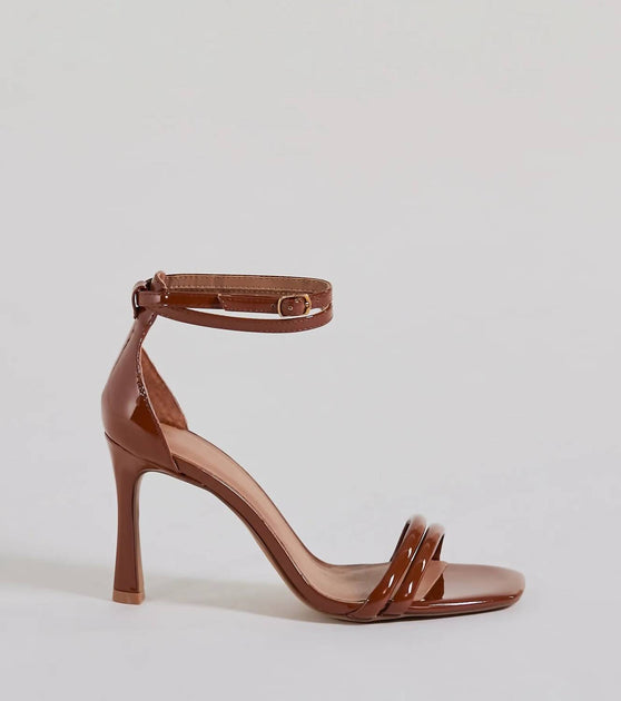 Chinese Laundry Jasmine Heeled Sandal Brown US 10 2