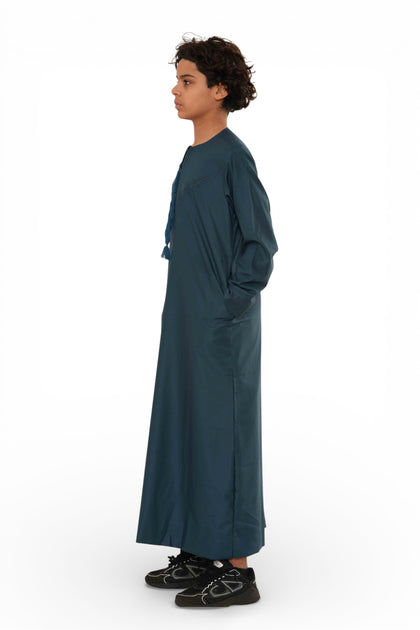 Jungen blaue marokkanische Jubba Robe - ab 6 Jahren 4