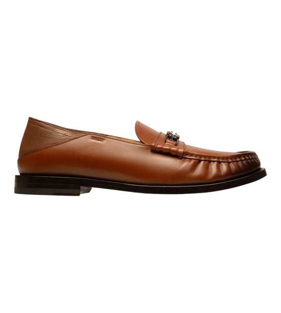 BALLY Colbar Leather Loafers Made In Switzerland Brown Mens‎ Sz 8.5 Bally Coriano 6300201 Men main image 3