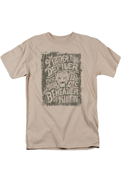 Gildan Hobbit Azog T-Shirt Beige XL 2