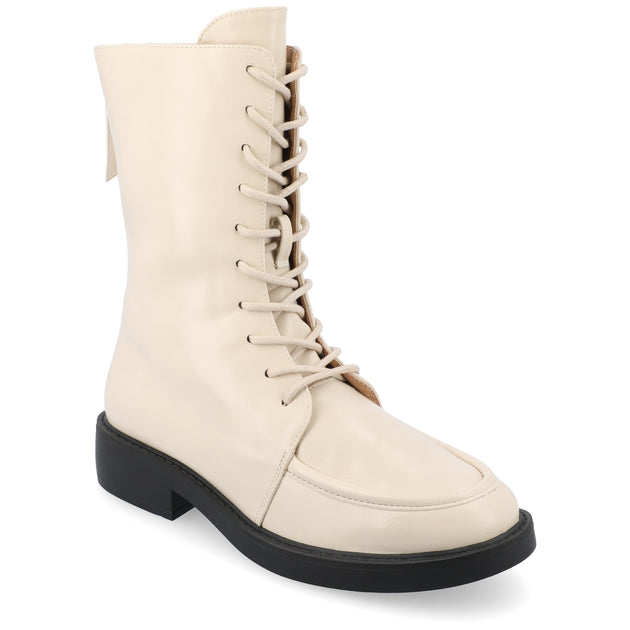 Journee Collection Nikks Booties Beige US 5.5 2
