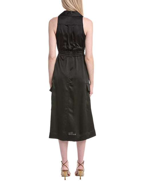 Ramy Brook Nikia Midi Dress Black XLarge 3