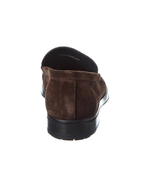 Bally Otinel Suede Moccasin Brown US 11 4